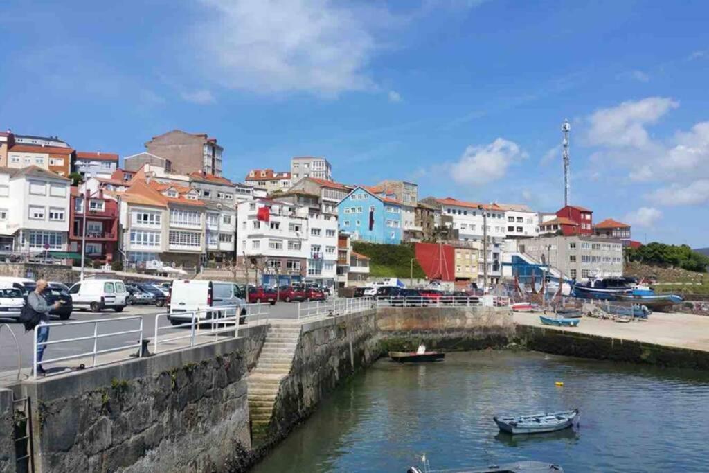 フィニステレJunto Camino De Santiago,1ª Linea De Playaアパートメント エクステリア 写真