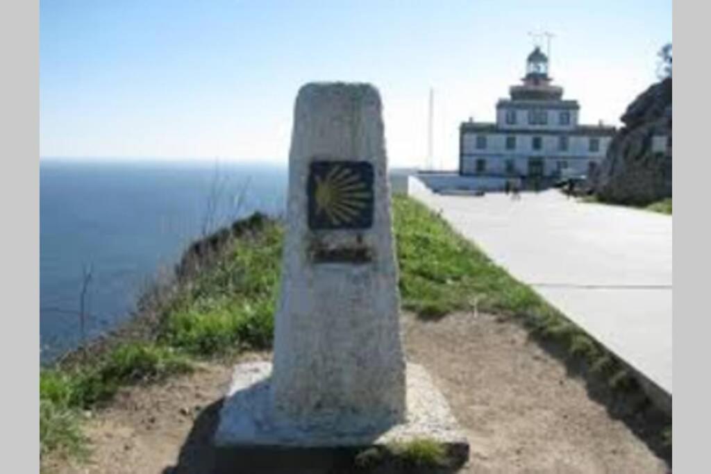 フィニステレJunto Camino De Santiago,1ª Linea De Playaアパートメント エクステリア 写真
