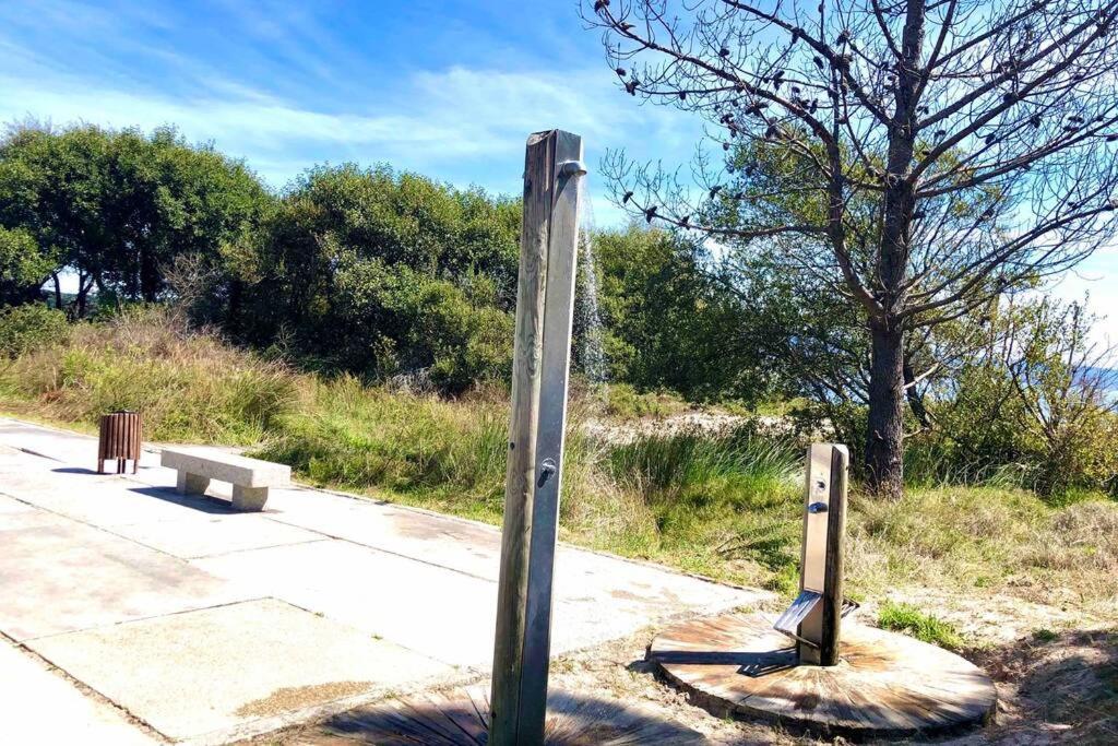 フィニステレJunto Camino De Santiago,1ª Linea De Playaアパートメント エクステリア 写真