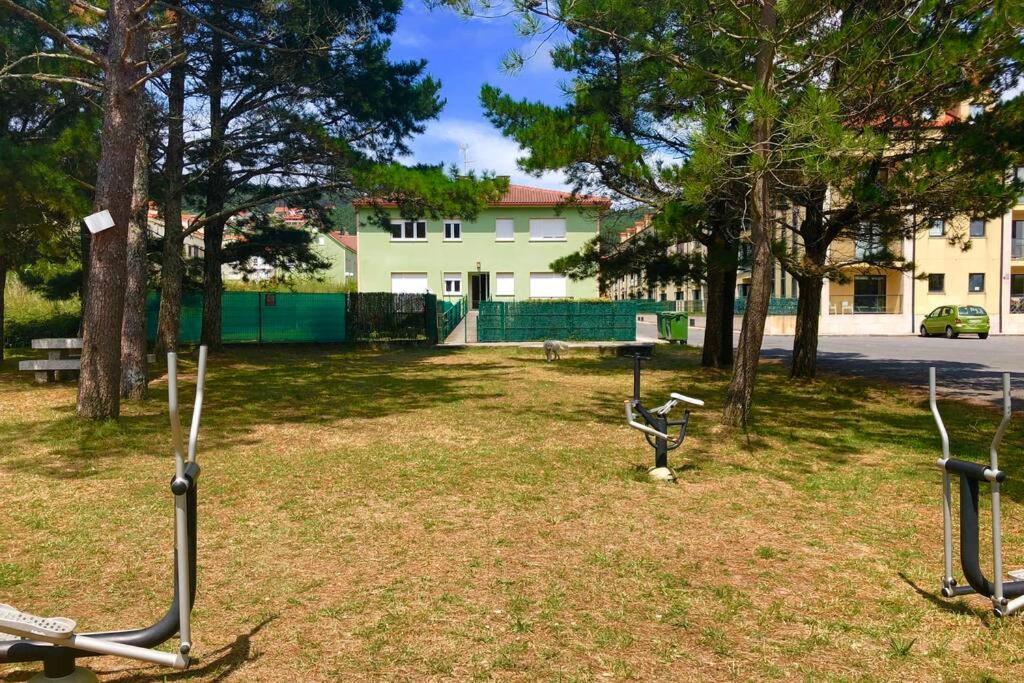 フィニステレJunto Camino De Santiago,1ª Linea De Playaアパートメント エクステリア 写真