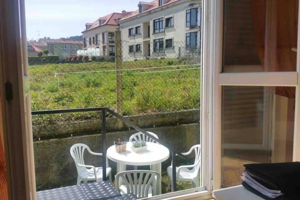 フィニステレJunto Camino De Santiago,1ª Linea De Playaアパートメント エクステリア 写真