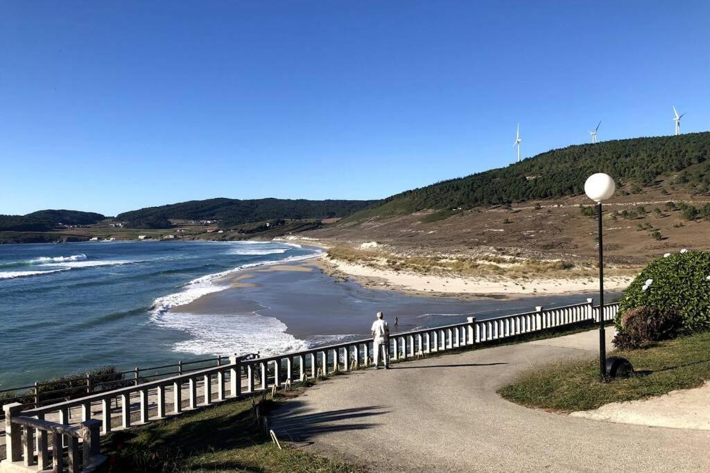 フィニステレJunto Camino De Santiago,1ª Linea De Playaアパートメント エクステリア 写真