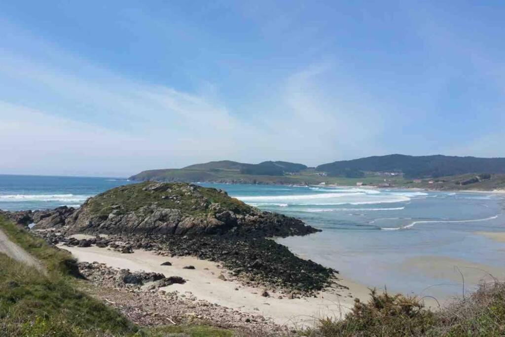 フィニステレJunto Camino De Santiago,1ª Linea De Playaアパートメント エクステリア 写真