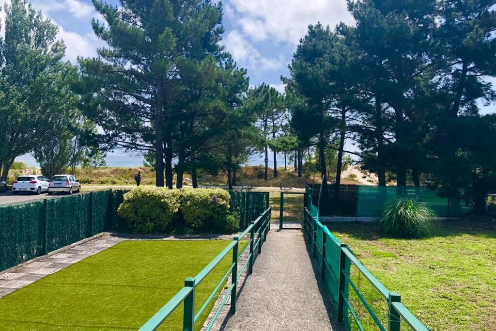 フィニステレJunto Camino De Santiago,1ª Linea De Playaアパートメント エクステリア 写真