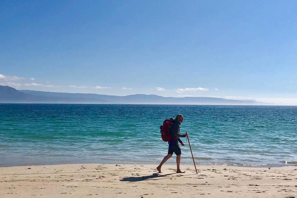 フィニステレJunto Camino De Santiago,1ª Linea De Playaアパートメント エクステリア 写真