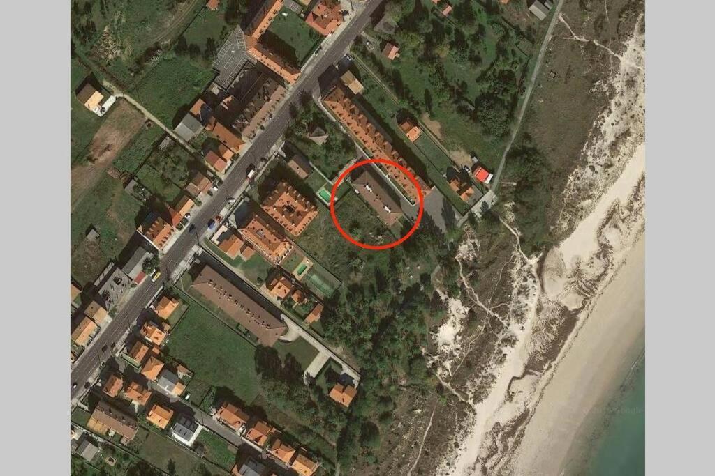 フィニステレJunto Camino De Santiago,1ª Linea De Playaアパートメント エクステリア 写真