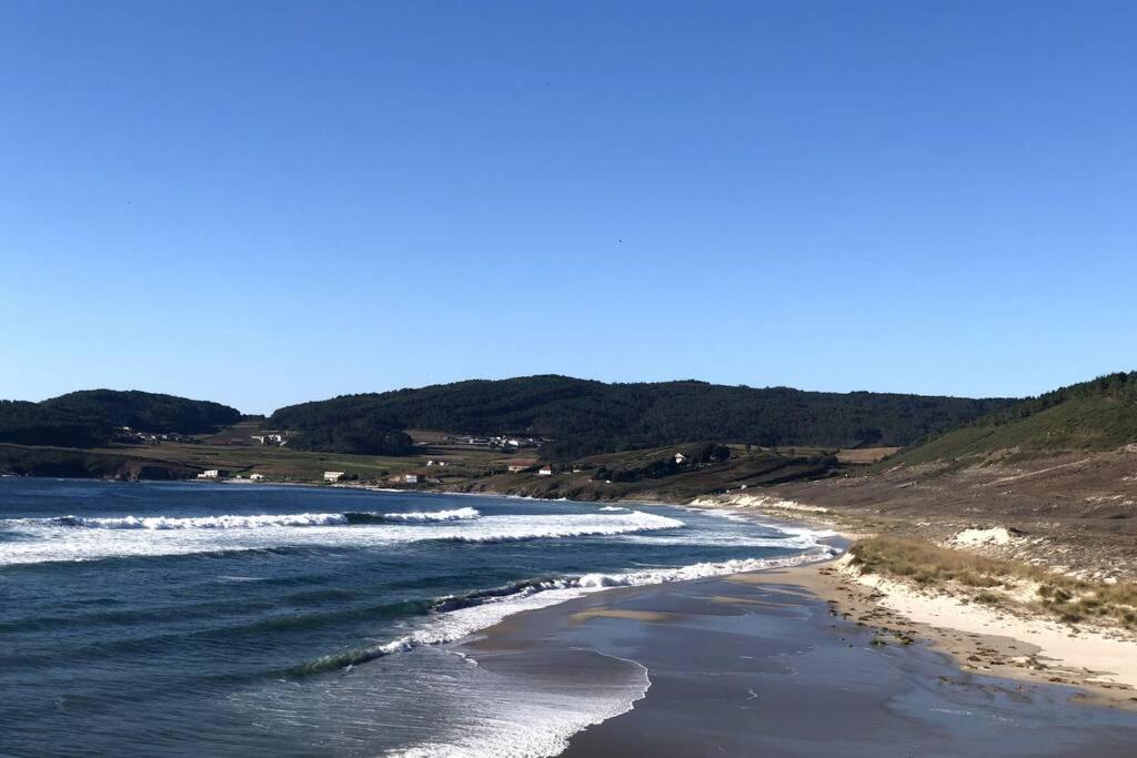 フィニステレJunto Camino De Santiago,1ª Linea De Playaアパートメント エクステリア 写真
