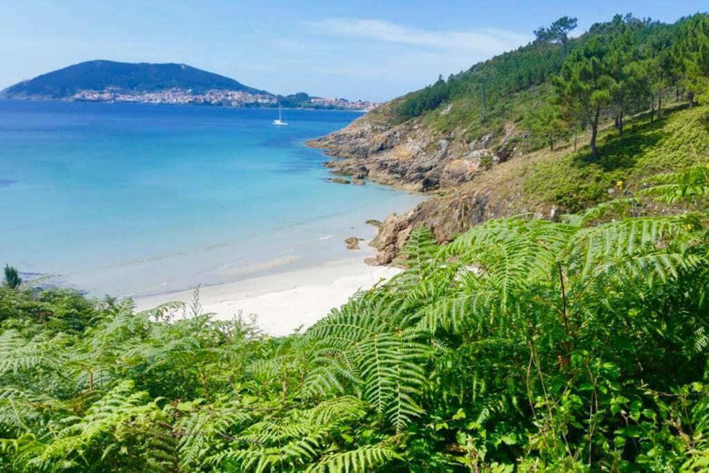 フィニステレJunto Camino De Santiago,1ª Linea De Playaアパートメント エクステリア 写真