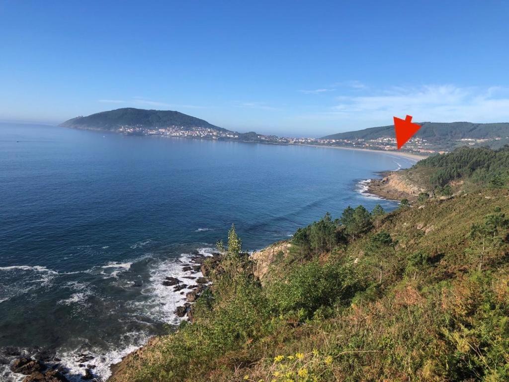 フィニステレJunto Camino De Santiago,1ª Linea De Playaアパートメント エクステリア 写真